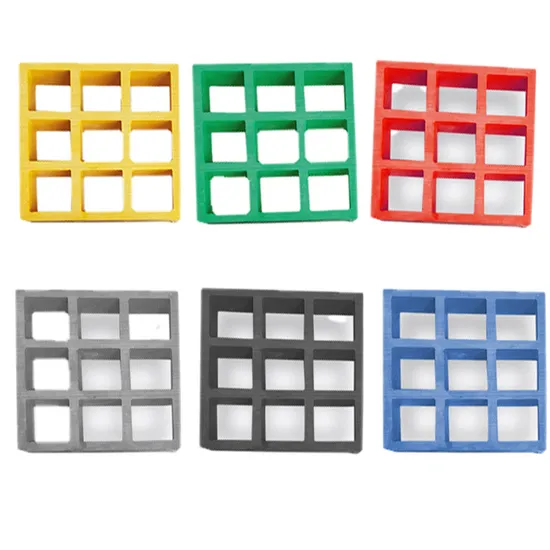 38*38*25mm High Strength Light Weight Fiberglass Grating with Low Price