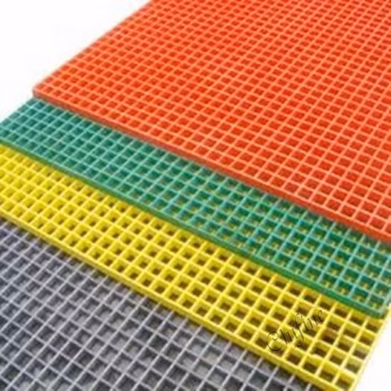 Corrosion Resistant FRP Flooring Grating, High Strength Fiberglass Deck Flooring