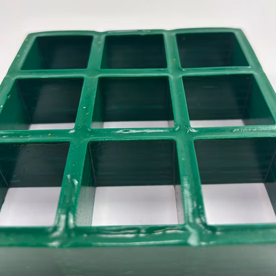 Painéis compostos grade de passarela antiderrapante fibra de vidro moldada grade de FRP