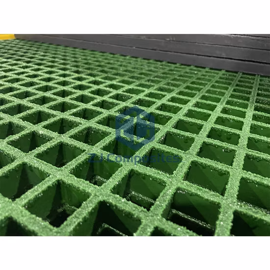 Preço de fábrica e grade pultrudada de fibra de vidro de melhor qualidade / grade FRP / grade GRP