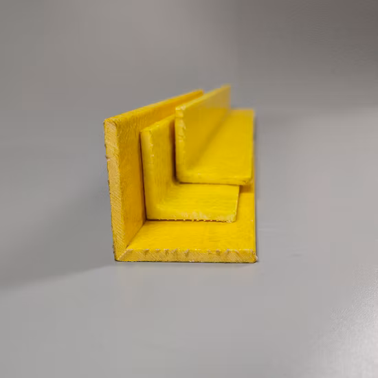 Ângulos pultrudados L de fibra de vidro FRP de comprimento personalizado de 50 x 50 mm para reforço cruzado