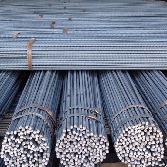 Barras de reforço de aço simples de fibra de vidro de alta resistência Barra de aço reforçado de 28 mm